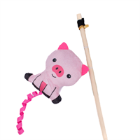 Great&Small Spring Farm Piggy Dangler with Catnip